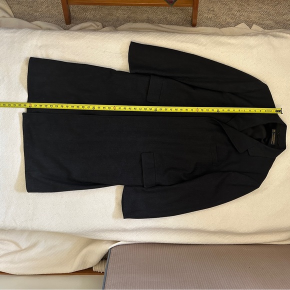 Vintage Brooks Brothers Men’s Charcoal Grey Overcoat - Picture 13 of 16